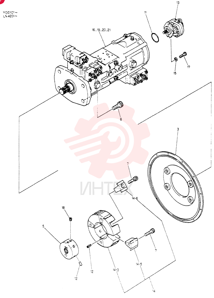 PUMP ASSY CONNECT 24100N2019F2