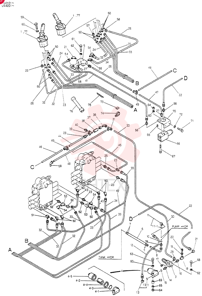 REMOTE-CONTROL ASSY 24100J4974F1