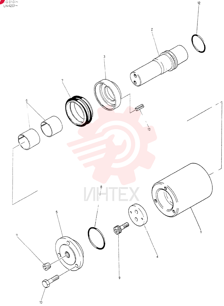 TRACK ROLLER 24100N2110F1