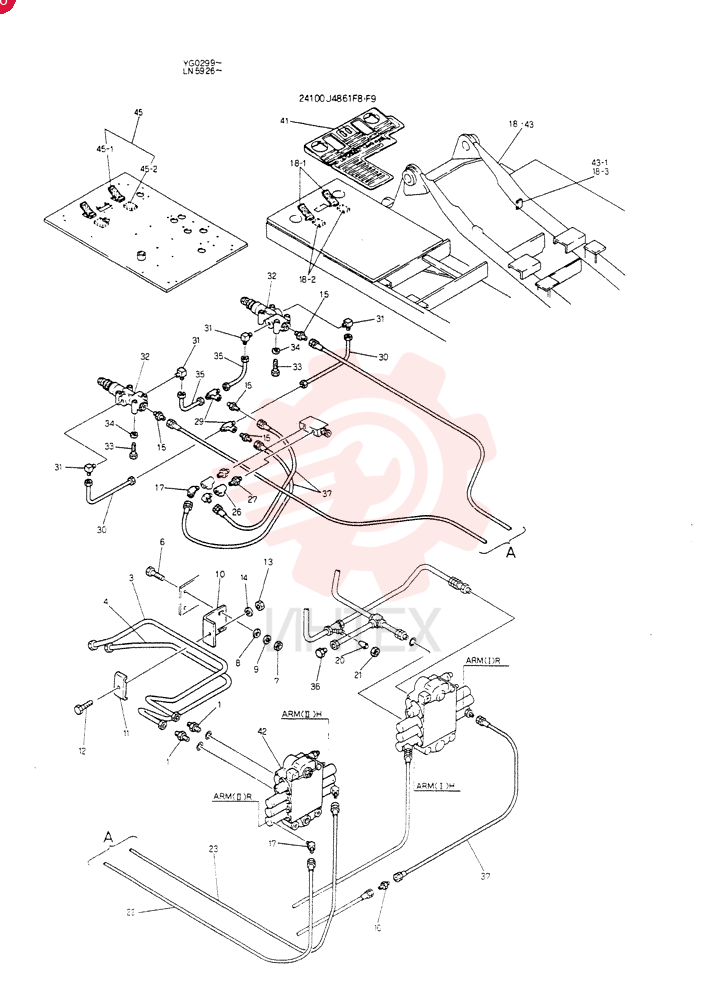 CONTROL ASSY, Serial Range: LN5926-LN6504