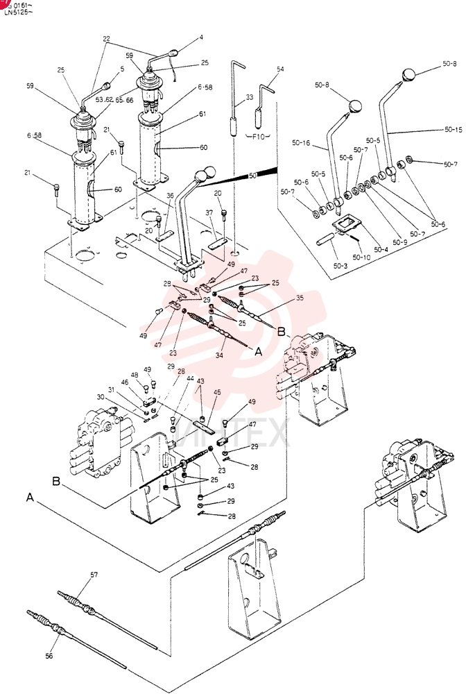 CONTROL    ASSY, Serial Range: YG0161-YG0196
