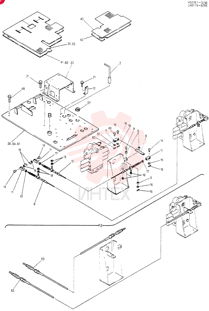 CONTROL ASSY, Serial Range: YG0181-YG0196 24130J5028F1 (1)