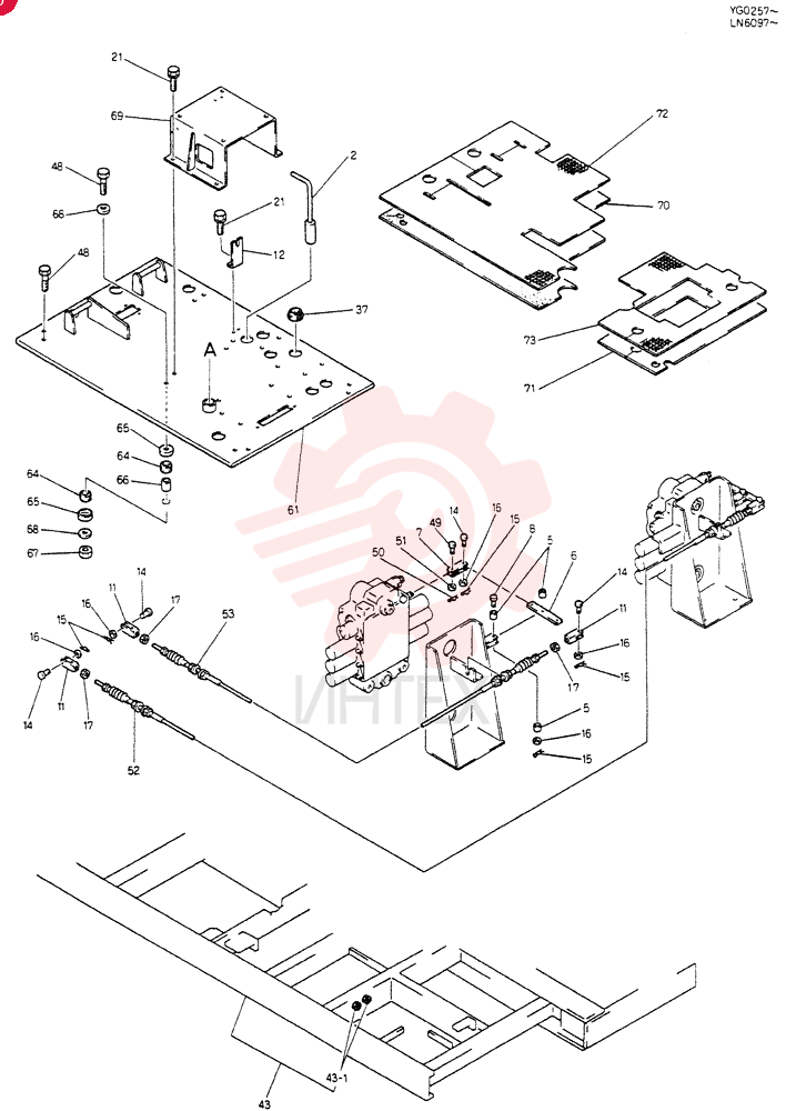 CONTROL ASSY, Start Serial: LN6156 24100J5028F4 (1)