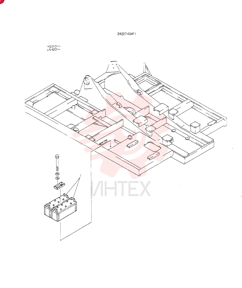 FRAME,UPP 2422T434F1