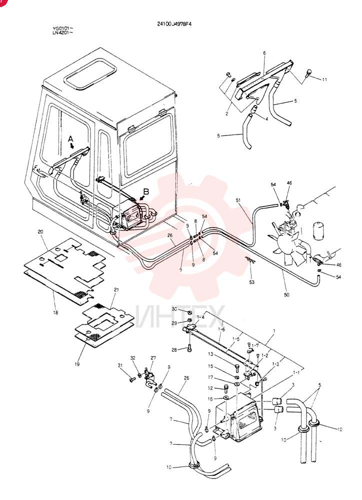 HEATER & DEFROSTER 24100J4978F4