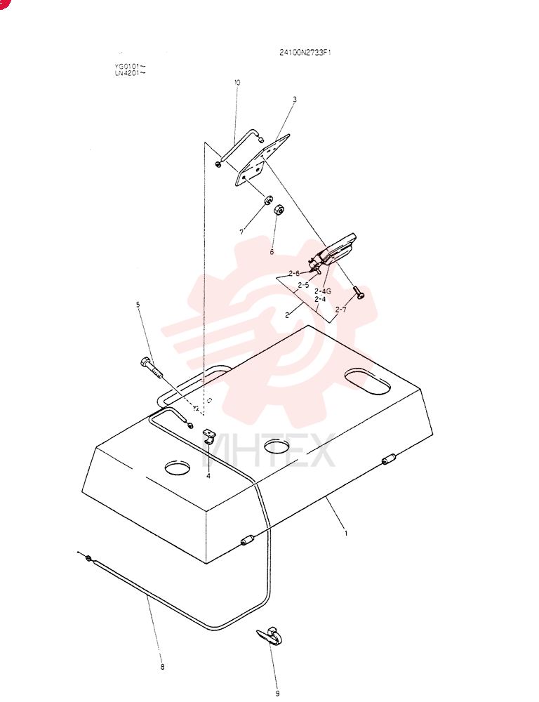 LIGHT ASSY 24100N2733F1