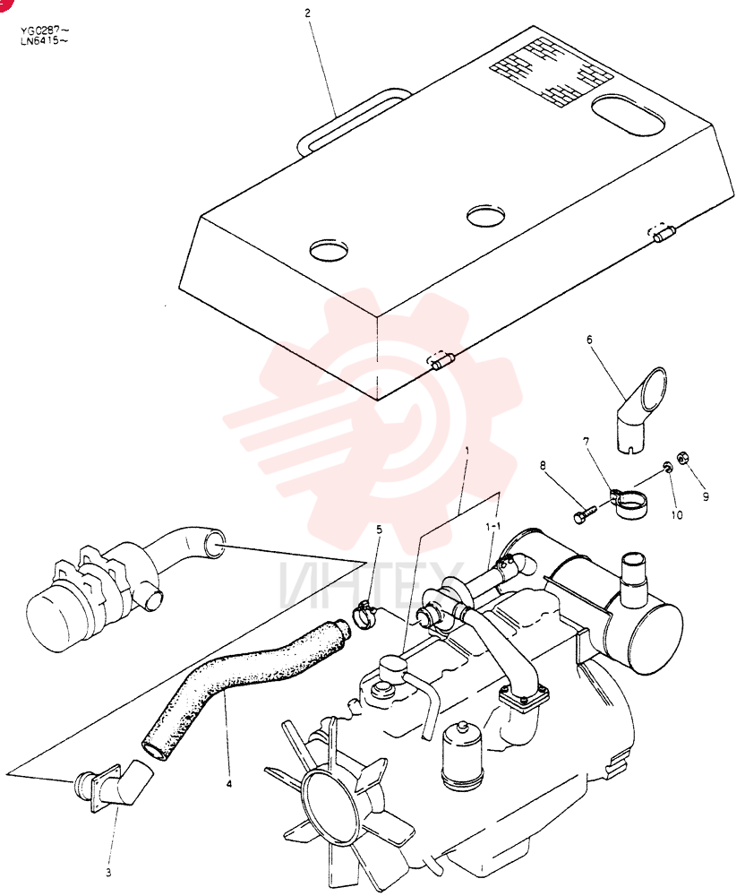POWER-PLANT ASSY 24100J6016F1