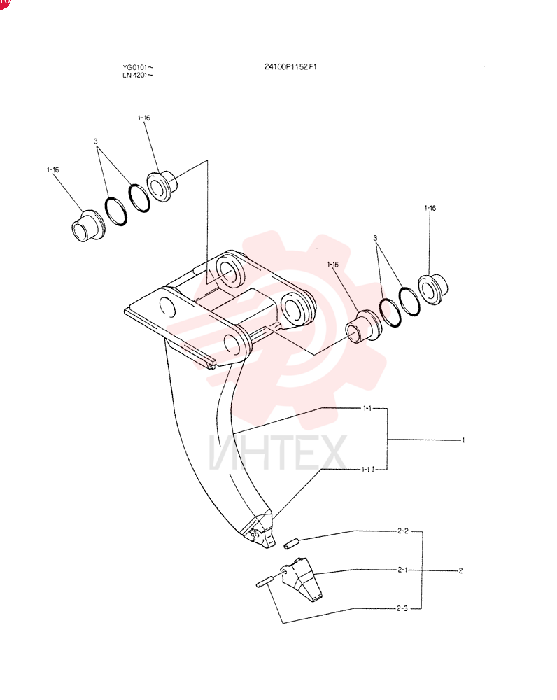 RIPPER ASSY 2410001152F1
