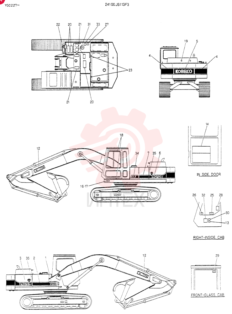 TYPE PLATE 24100J5113F3