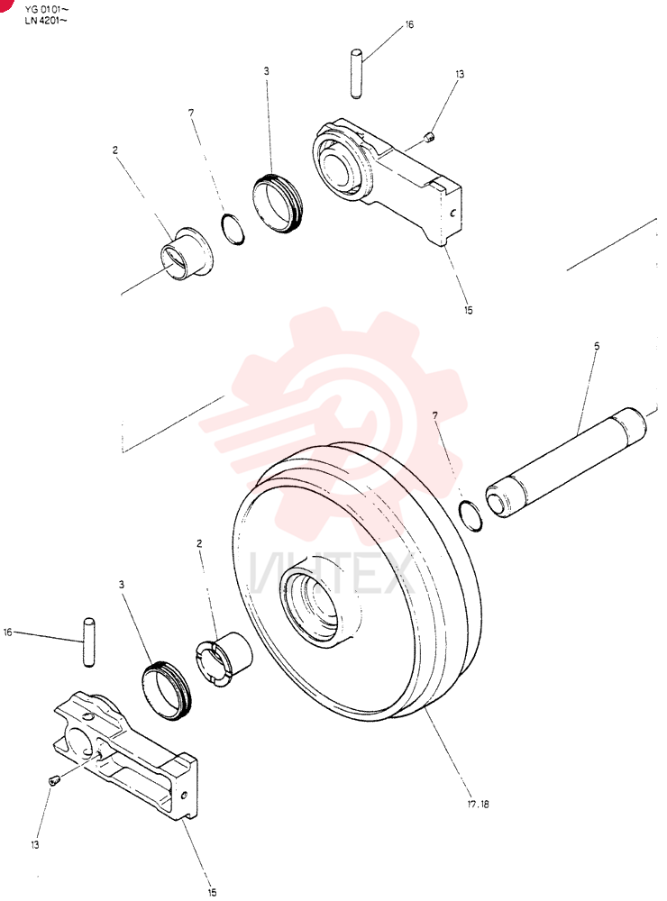 WHEEL ASSY B90N0058F4