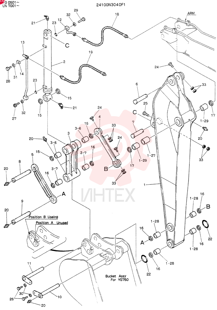 ARM ASSY 24100N3040F1