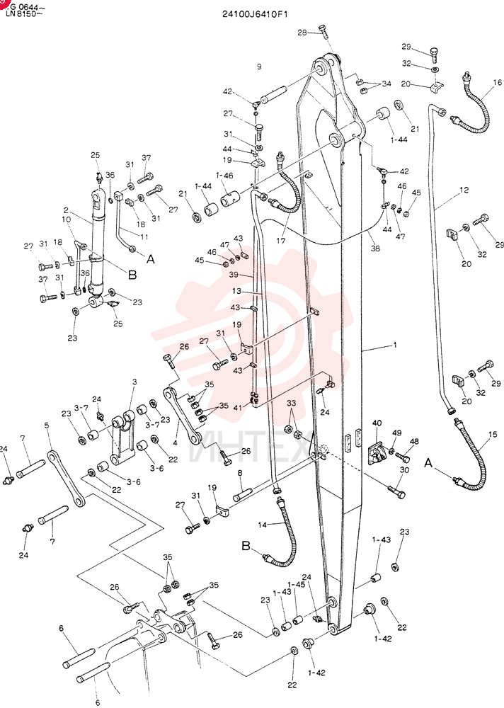 ARM ASSY 24100J6410F1