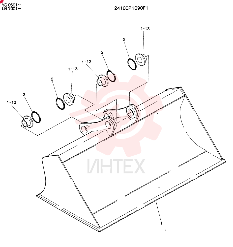 BUCKET ASSY 24100P1090F1