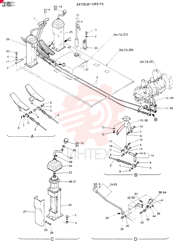 CONTROL ASSY, Serial Range: YG0501--YG0524