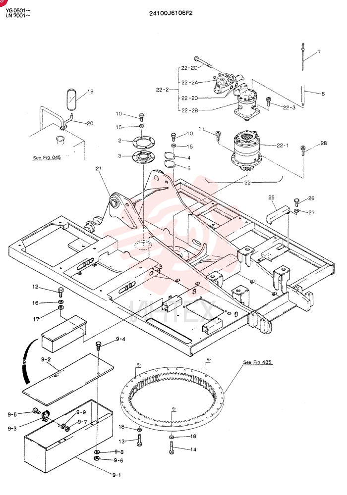 FRAME ASSY, UPP 24100J6106F2