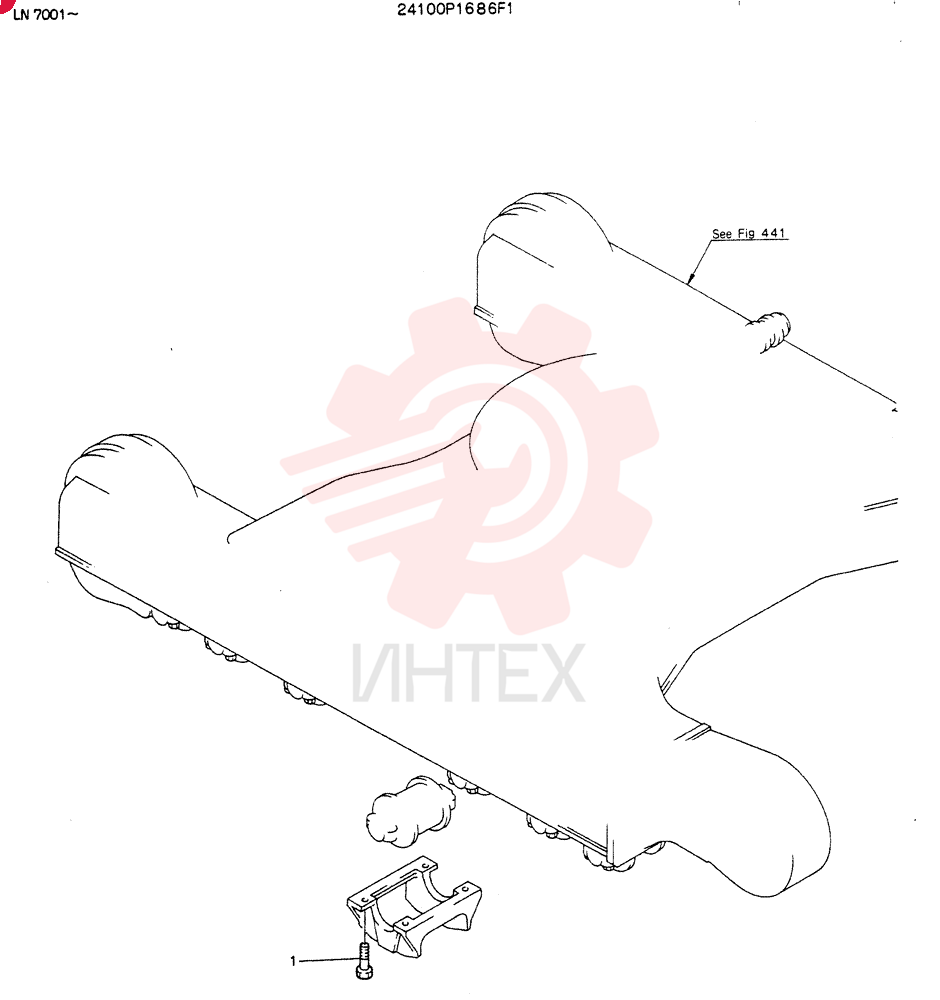 GUIDE ASSY, LINK 24100P1686F1