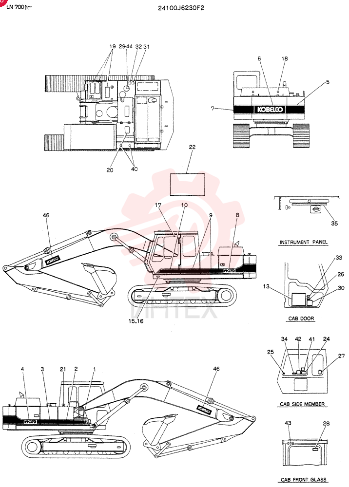 LABEL 24100J6230F2