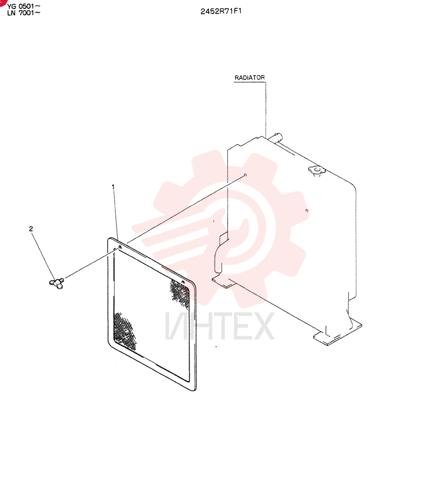 RETAINING WIRE 2452R71F1