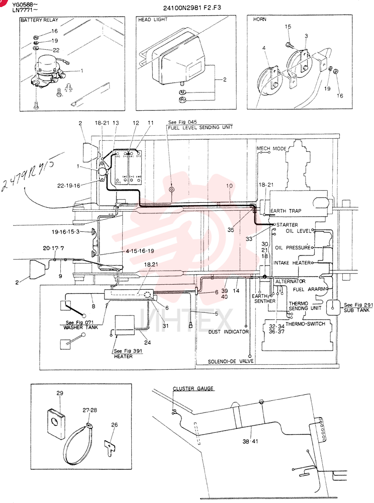 WIRING ASSY, ELEC 24100N2981F2