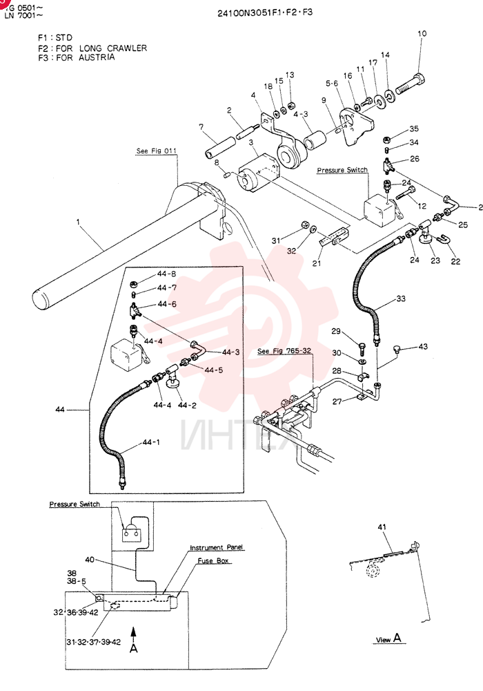 ALARM, OVER LOAD 24100N3051F2