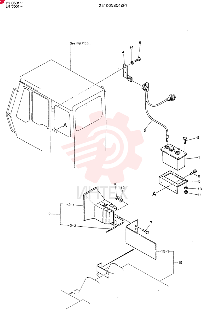 CALL ASSY, ONE-WAY 24100N3042F1