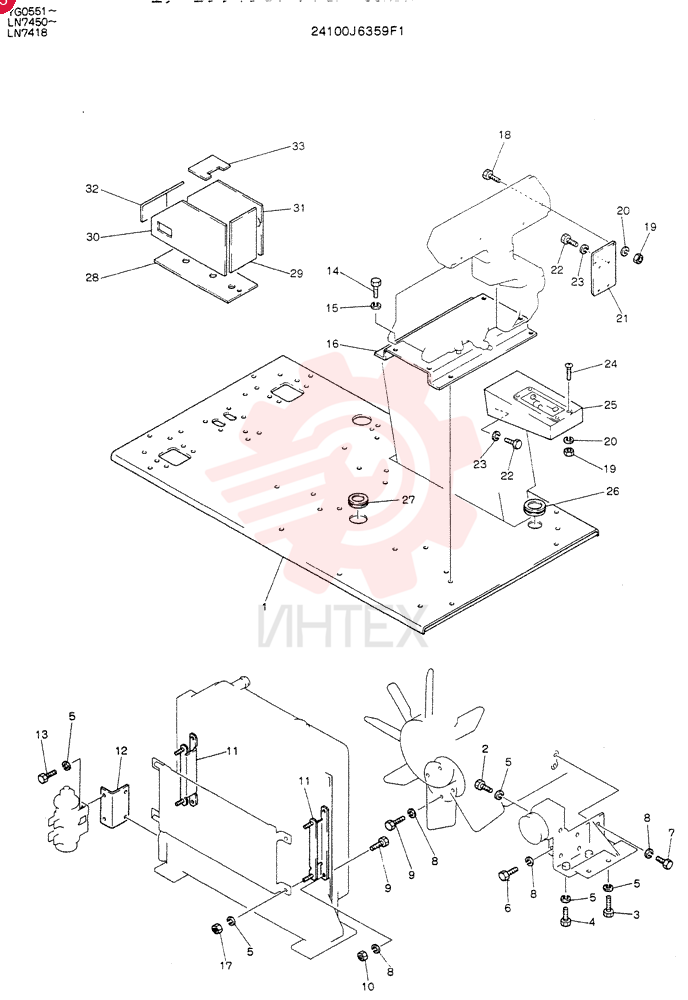 CONDITIONER ASSY, AIR 24100J6359F1