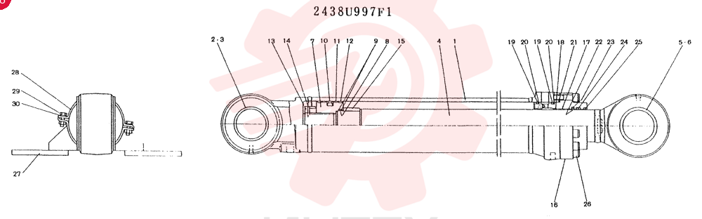 CYLINDER 2438U997F1