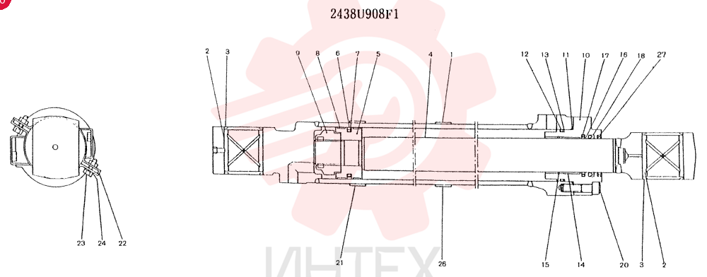 CYLINDER 2438U908F1