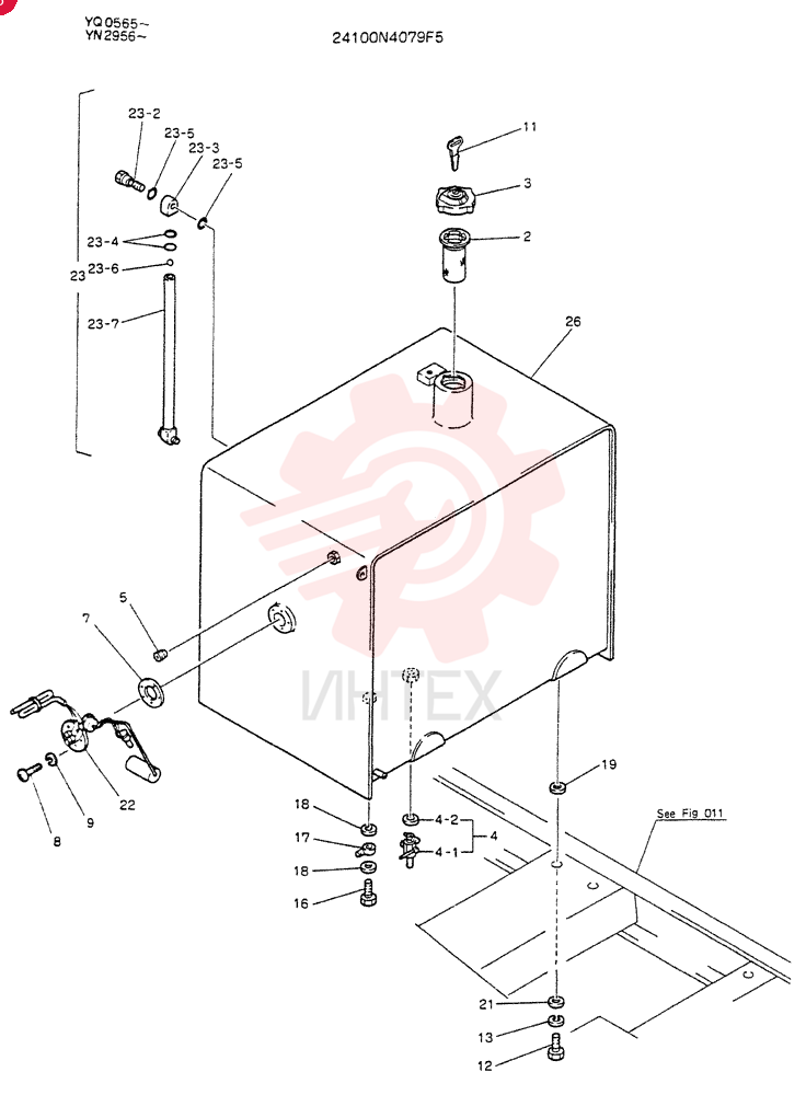 FUEL TANK 24100N4079F5