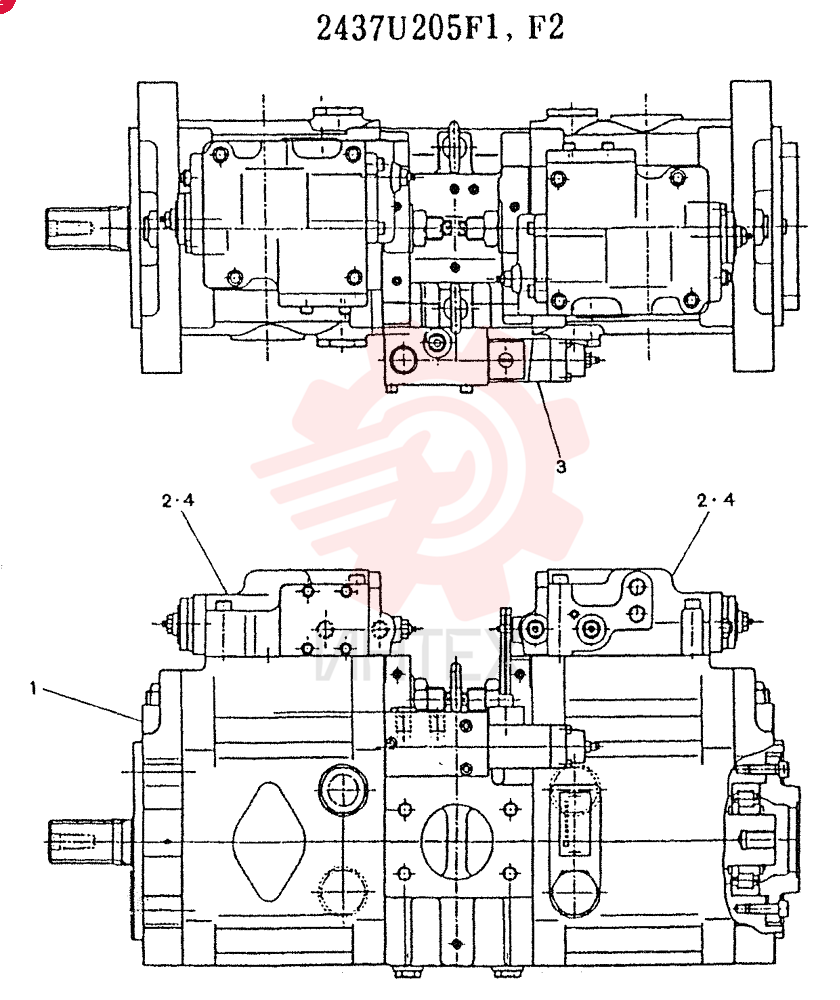 PUMP 2437U205F1