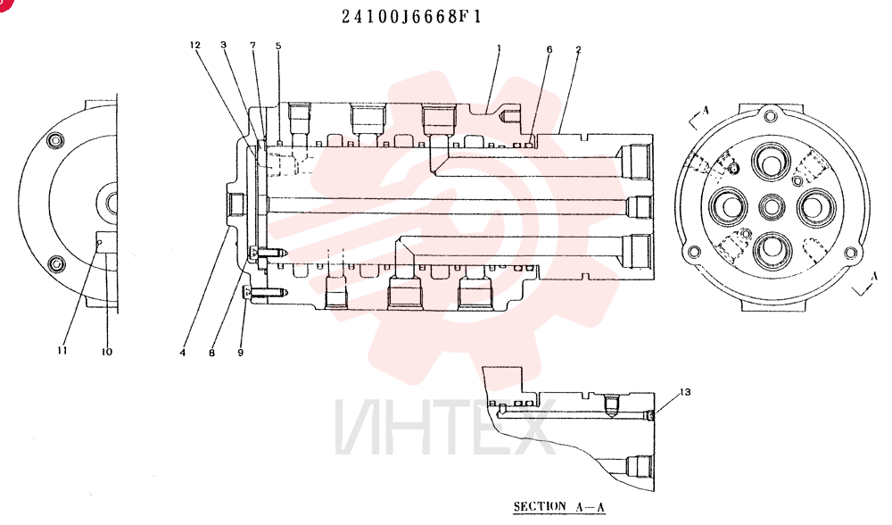 SWING JOINT 24100J6668F1