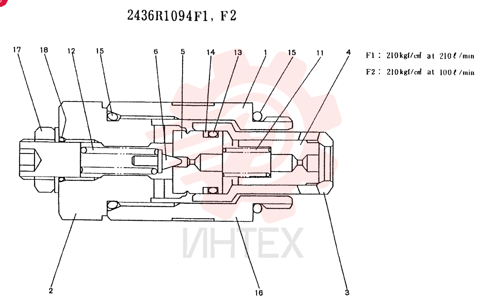 VALVE 2436R1094F1