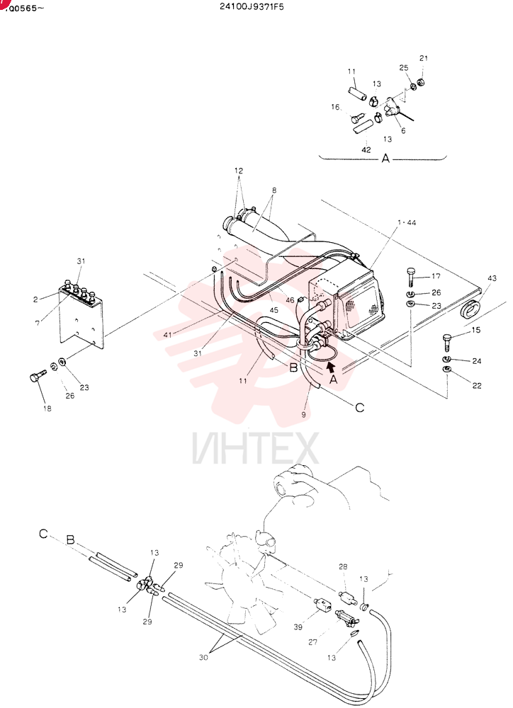HEATER &  DEFROSTER 24100J9371F5
