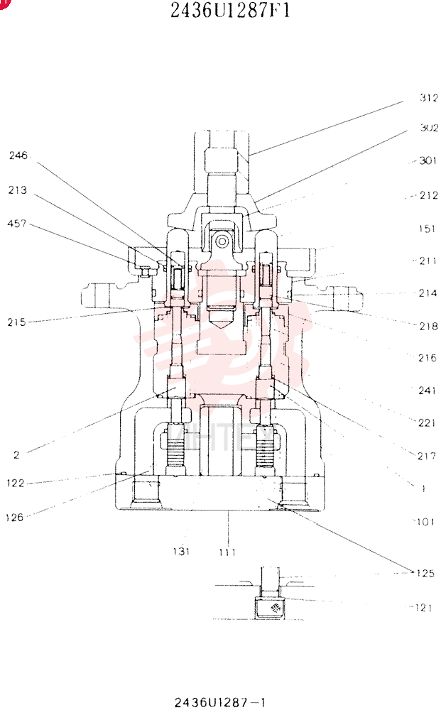 PILOT VALVE 2436U1287F1