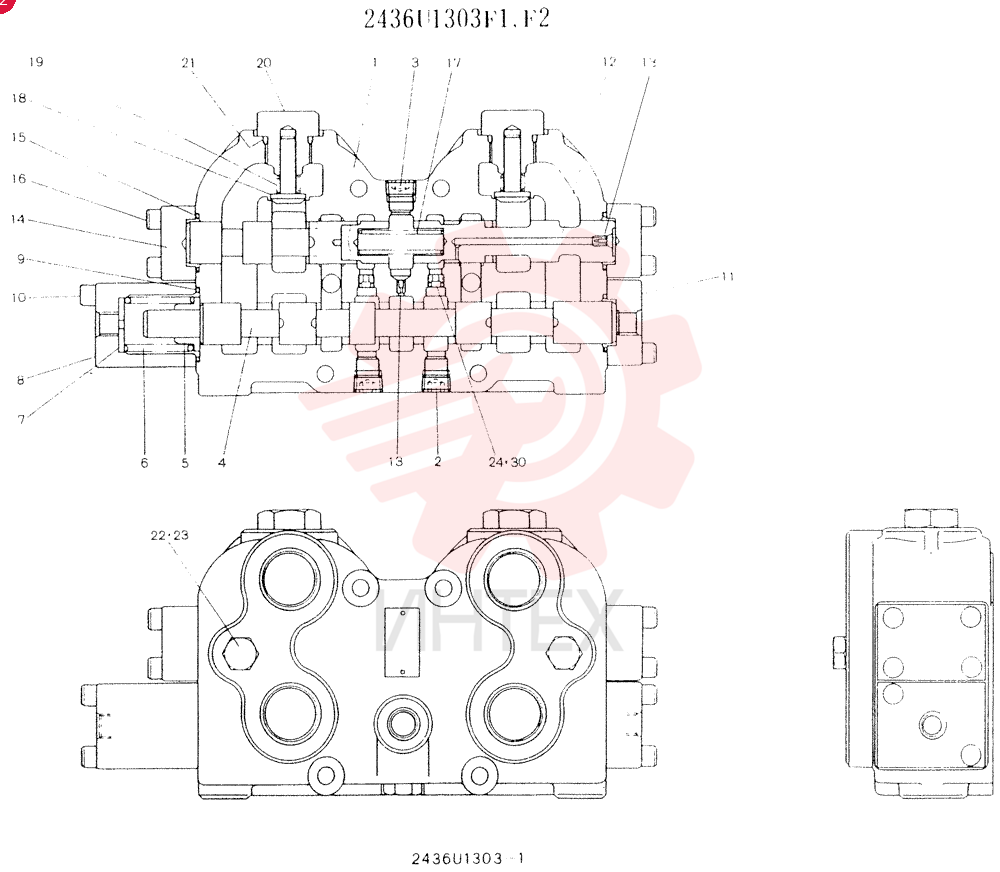 PILOT VALVE 2436U1303F1