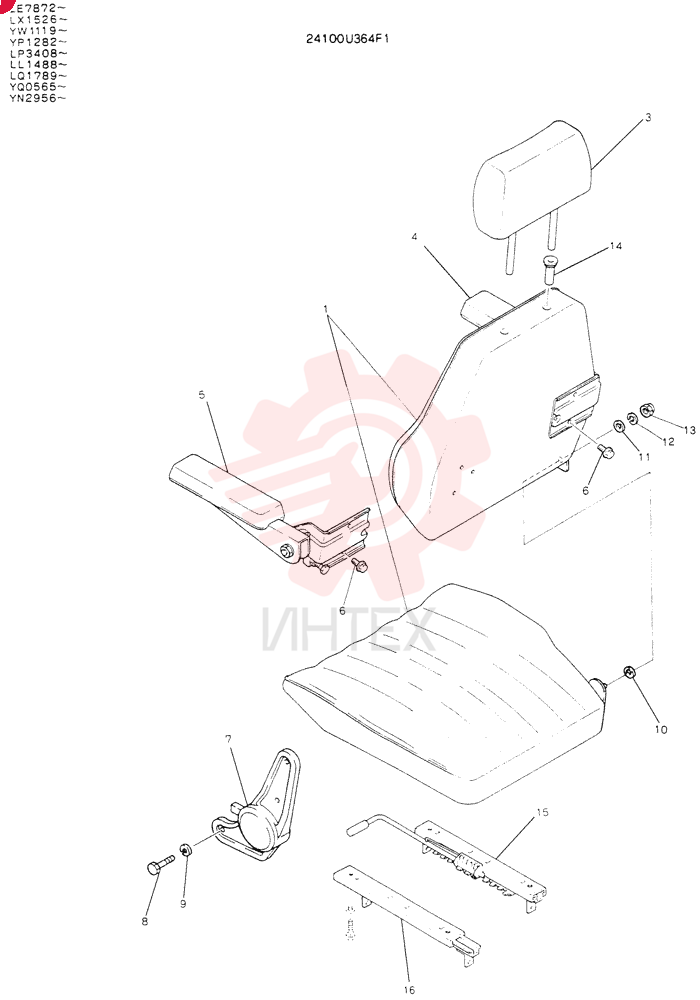 SEAT 24100U364F1