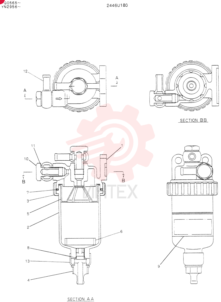 SEPARATOR 2446U180