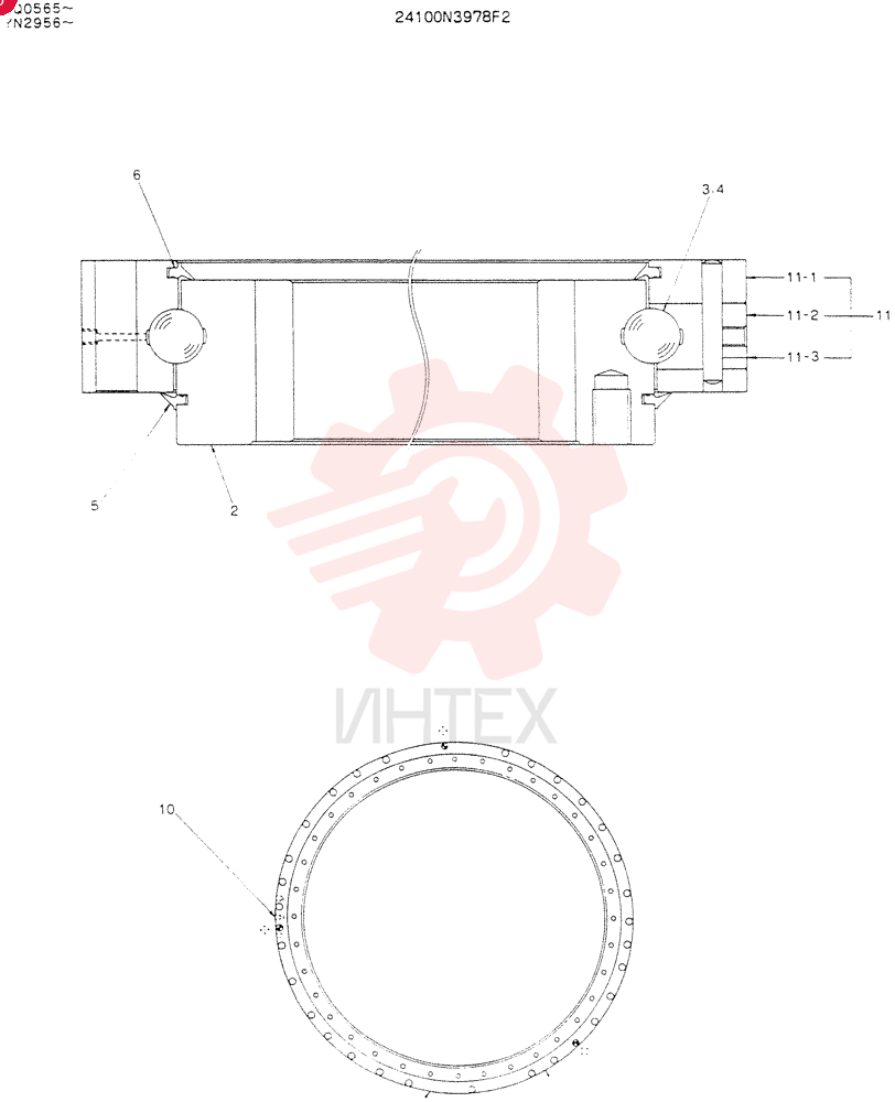 SLEWING RING 24100N3978F2