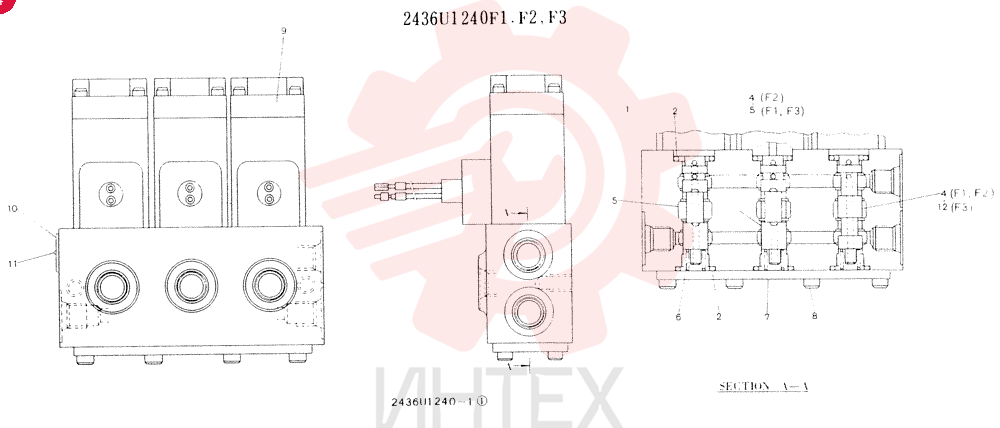 SOLENOID VALVE 2436U1240F1