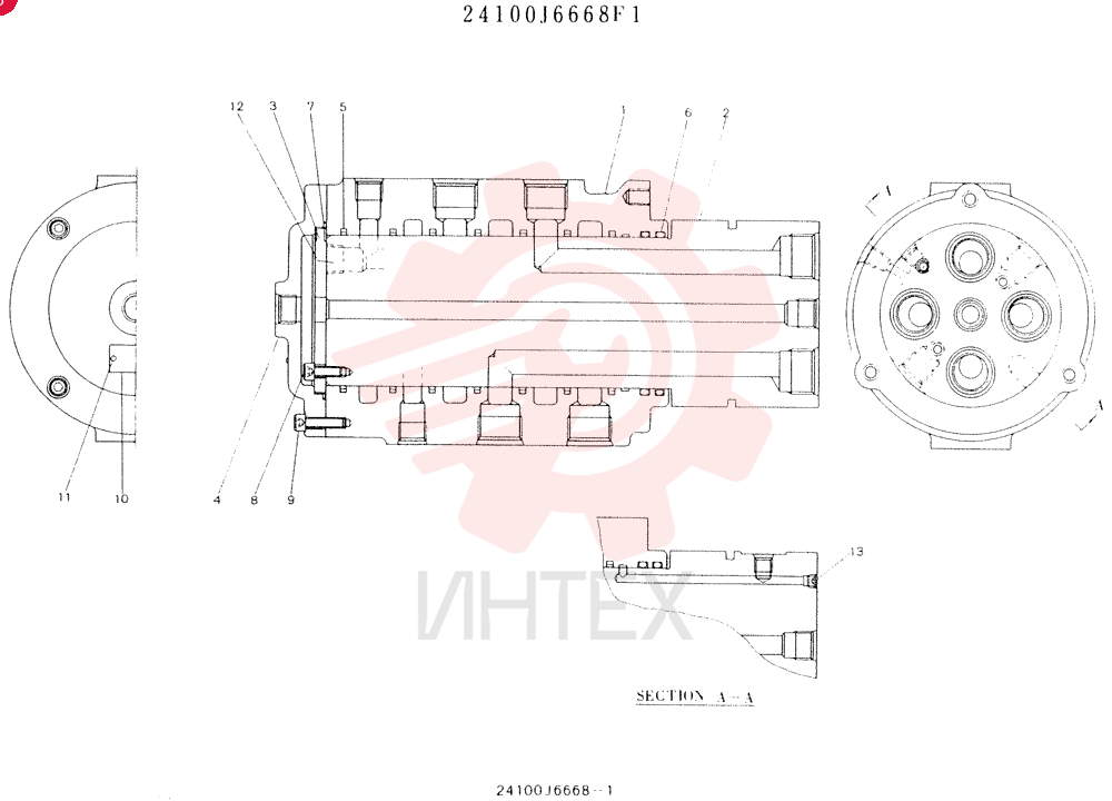 SWING JOINT 24100J6668F1