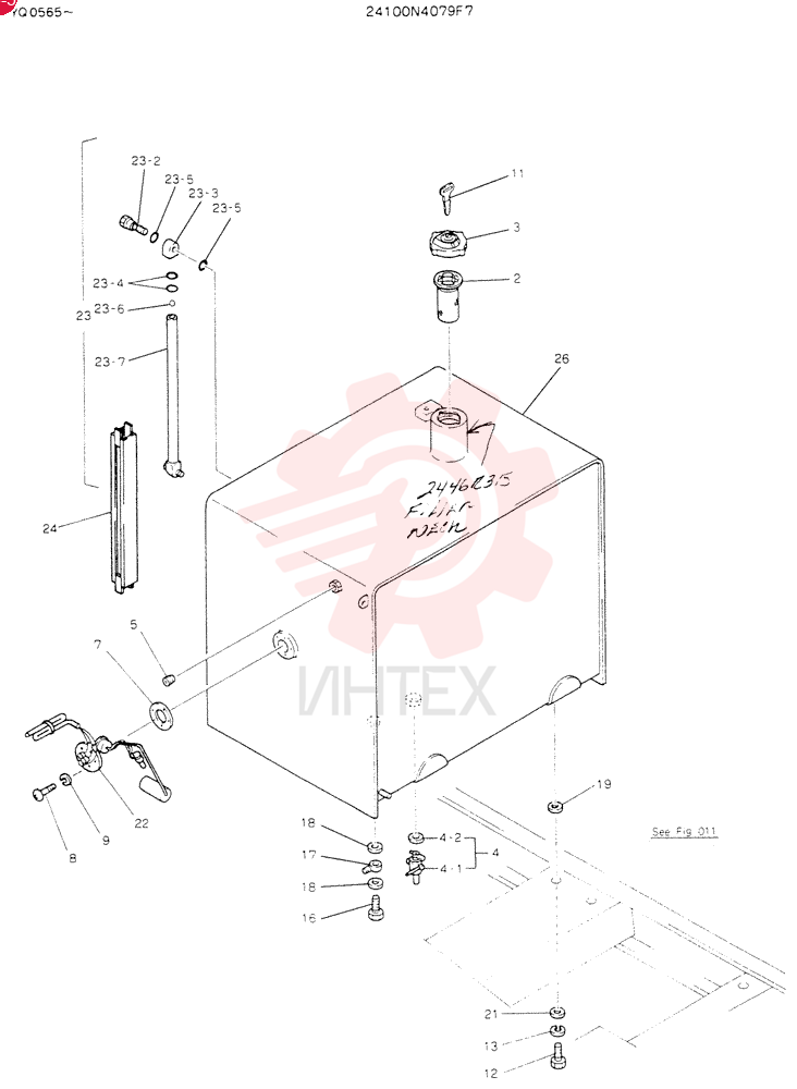 TANK ASSY, FUEL 24100N4079F7