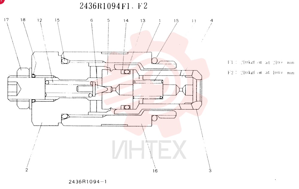 VALVE 2436R1094F1