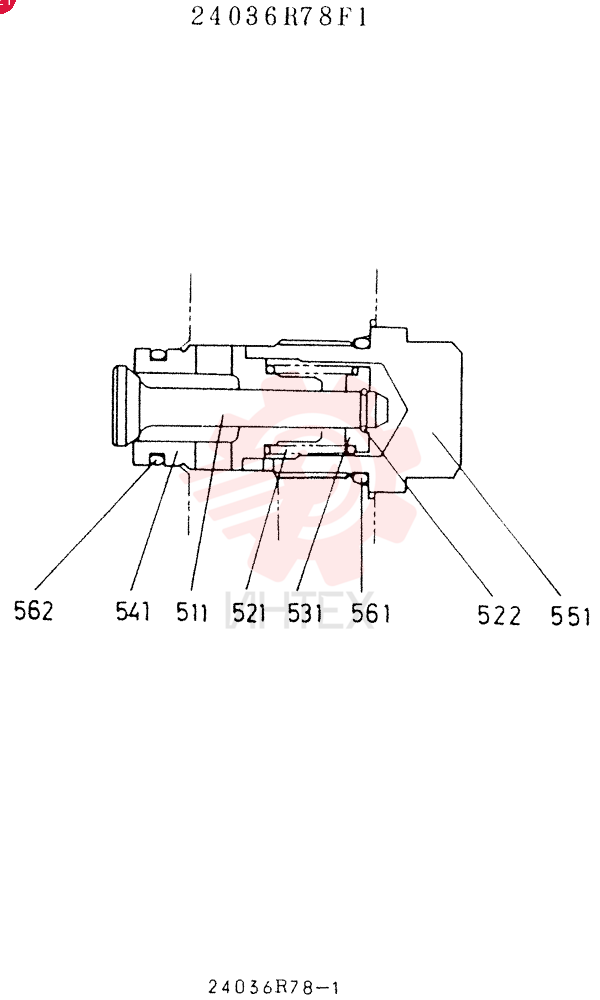 VALVE 24036R78F1