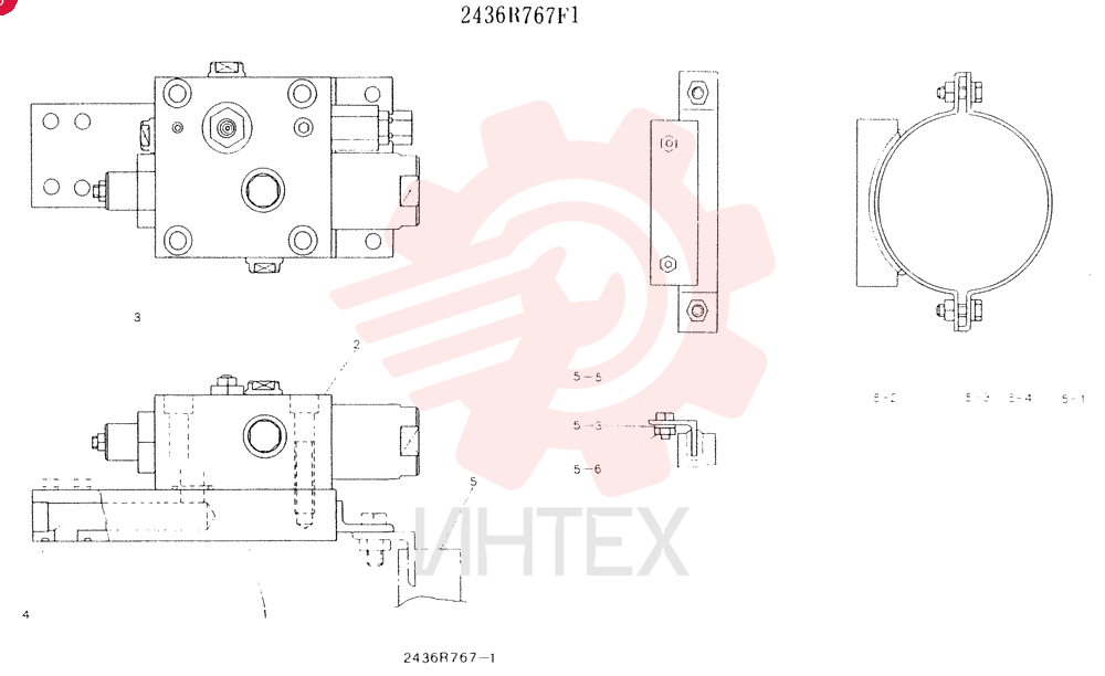VALVE ASSY, HOLDING 2436R767F1