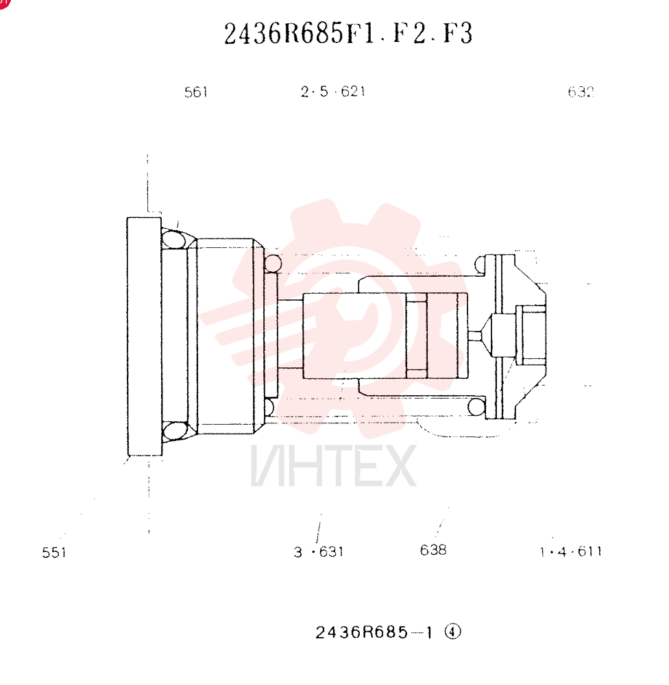 VALVE PRESSURE RELIE 2436R685F1