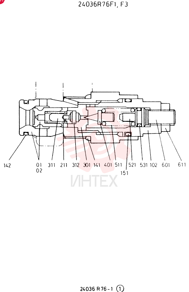 VALVE PRESSURE RELIE 24036R76F1