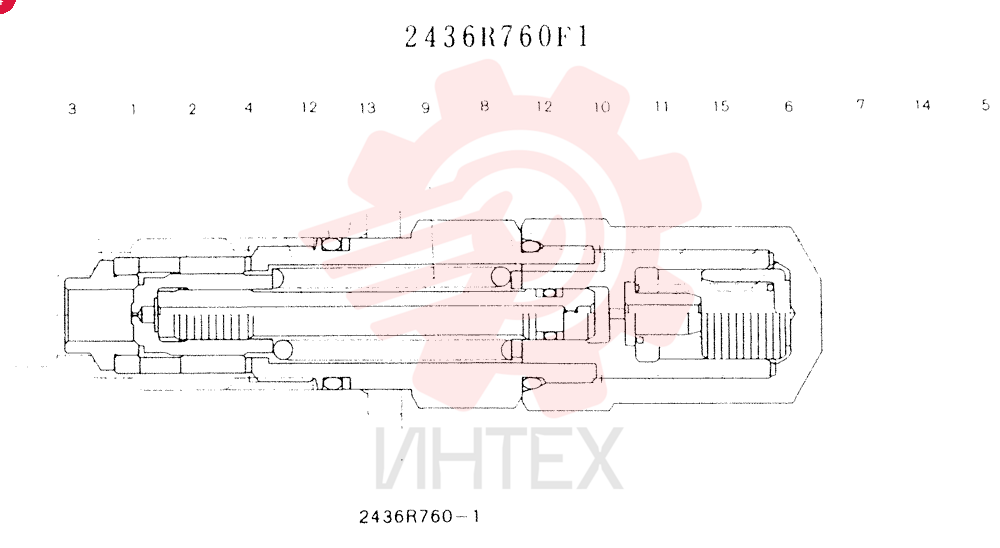 VALVE 2436R760F1