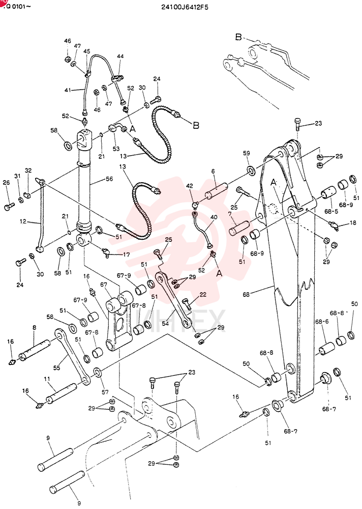 ARM ASSY, 2.94M