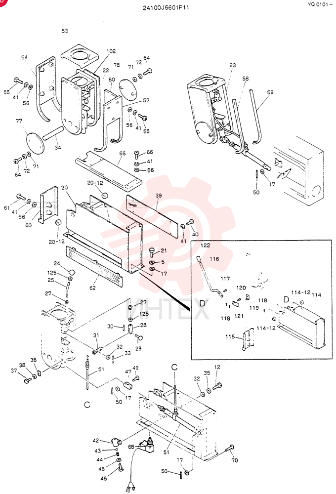 CONTROL ASSY 24100J6601F11 (2)
