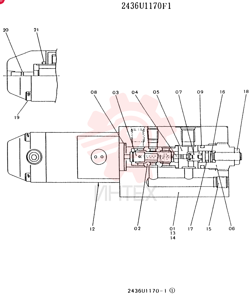 CONTROL VALVE 2436U1170F1